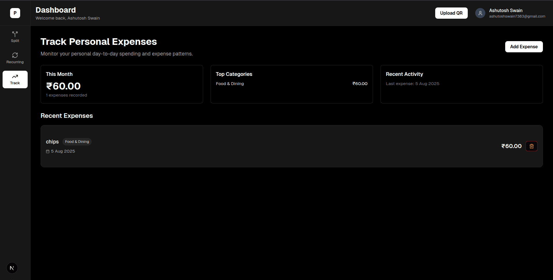 Paywise Dashboard Preview